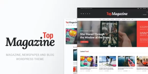 Top Magazine News WordPress Theme 1.2.2 GPL Theme