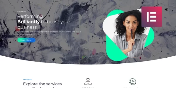 TopRank Corporate Digital Agency WordPress Theme 1.1.0 GPL Theme