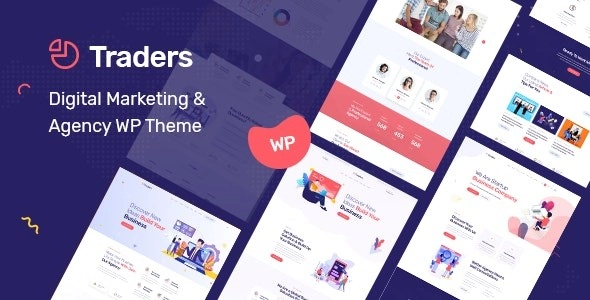 Traders Digital Marketing Agency WordPress Theme 1.0 GPL Theme