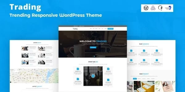 Trading Trending Business WordPress Responsive Theme. WordPress Theme 1.0.0 GPL Theme