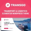 TransGo Transport Logistics WordPress Elementor Theme WordPress Theme 1.1.2 GPL Theme