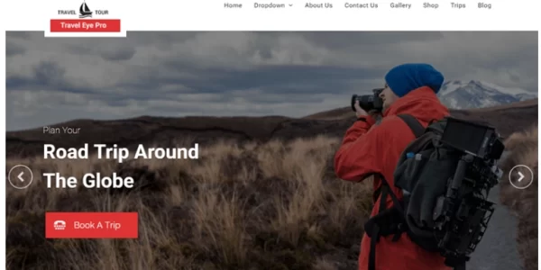 Travel Eye Pro 2.6.1 GPL Theme