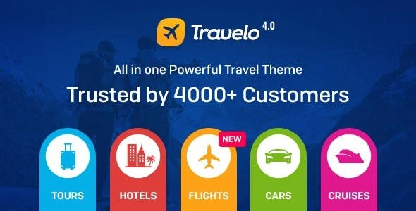 Travelo 4.2.1 GPL Theme