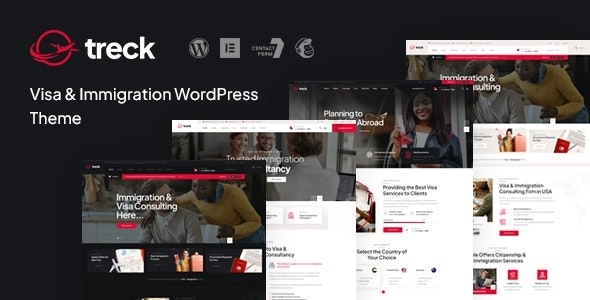 Treck Immigration and Visa Consulting WordPress Theme 1.0 GPL Theme