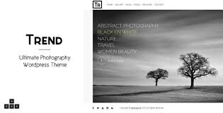 Trend Photography WordPress Theme 3.7.1 GPL Theme