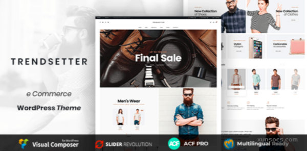 Trendsetter Modern Fashion Store 1.3 GPL Theme