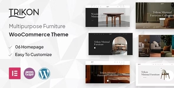 Trikon Multipurpose Furniture WooCommerce Theme 1.0.2 GPL Theme