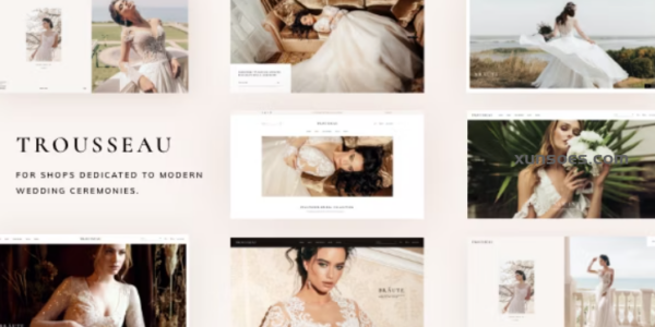 Trousseau Bridal Shop WordPress Theme 1.2 GPL Theme