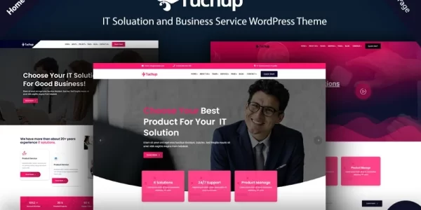 Tuchup It Solution Service and Business WordPress Theme 2.0.0 GPL Theme