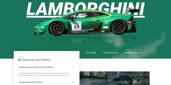 Tunnim Car Tuning WordPress Elementor Theme WordPress Theme 1.0.0 GPL Theme