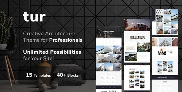 Tur Architecture WordPress Theme 1.1.2 GPL Theme