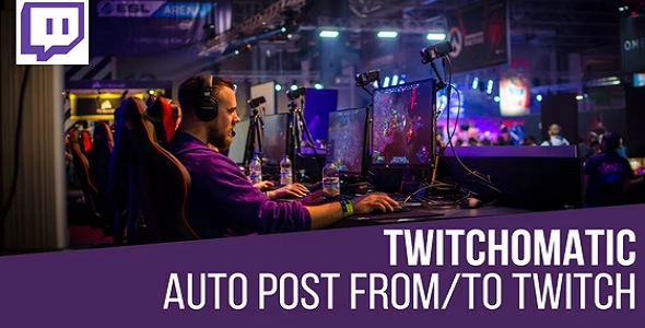 Twitchomatic Automatic Post Generator and Twitch Auto Poster – CodeRevolution 2.0.1 GPL Plugins
