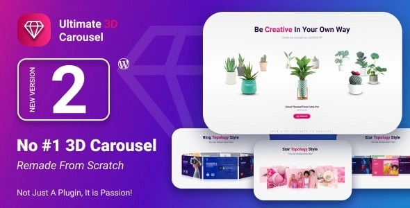 Ultimate 3D Carousel 2.0 GPL Plugins