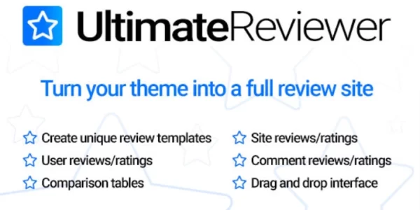 Ultimate Reviewer Elementor WPBakery Page Builder Addon 2.8.1 GPL Plugins