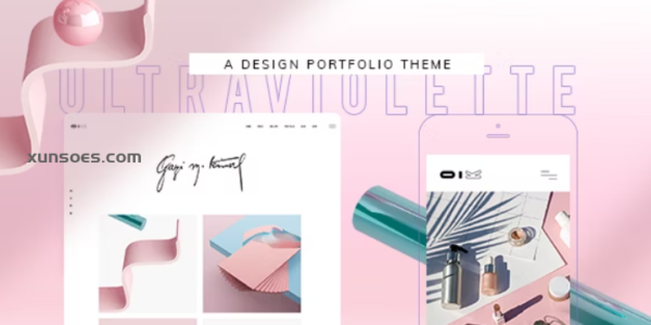 UltraViolette Design Portfolio Theme 1.2 GPL Theme
