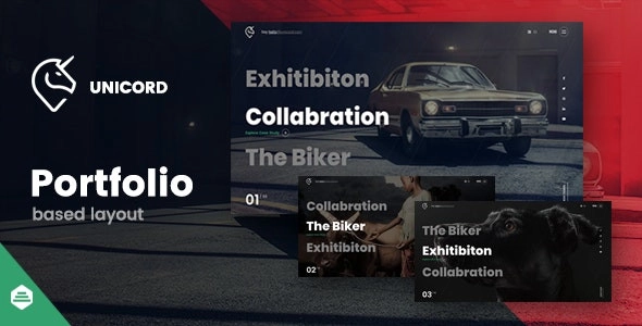 Unicord | Creative Portfolio for Freelancers Agencies Theme 1.3.0 GPL Theme