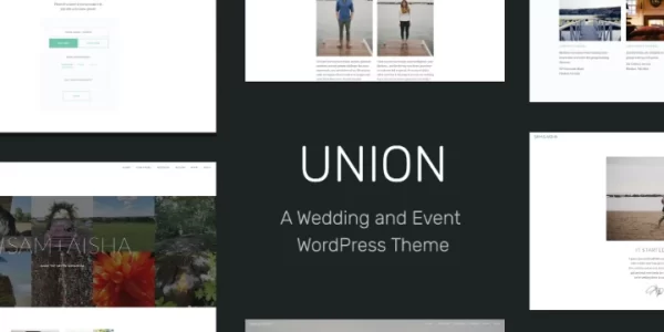 Union Wedding and Event WordPress Theme 2.0.1 GPL Theme