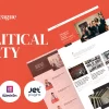 United League Solid And Reliable Political Campaign Template WordPress Theme 1.0.0 GPL Theme