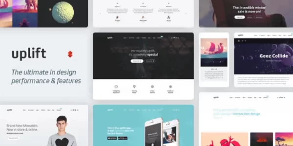 Uplift Responsive Multi-Purpose WordPress Theme 1.3.80 GPL Theme