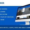 Uploader Advanced Media Sharing Theme 2.3.3 GPL Theme