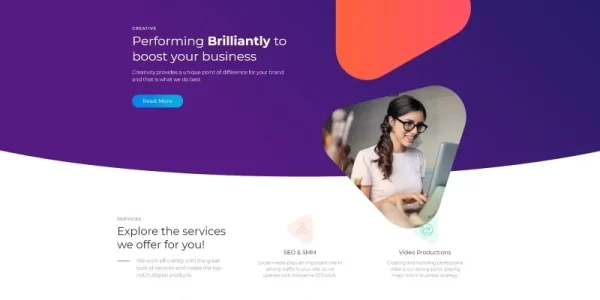 Upmine Corporate Digital Agency WordPress Elementor Theme WordPress Theme 1.0.0 GPL Theme