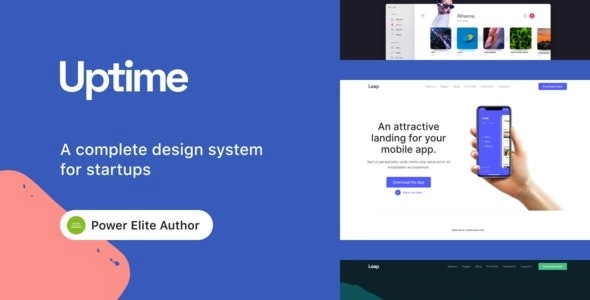 Uptime Responsive Elementor WordPress Theme for Business 1.1.1 GPL Theme