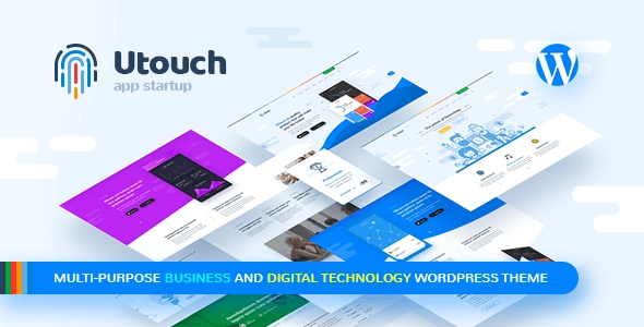 Utouch Multi-Purpose Business and Digital Technology WordPress Theme 3.3 GPL Theme