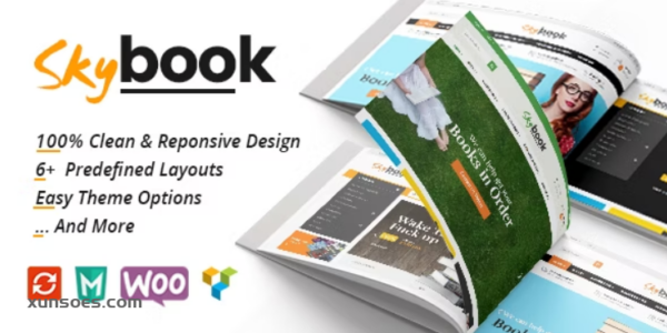 VG Skybook WooCommerce Theme For Book Store 2.2 GPL Theme