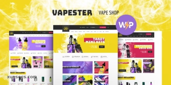 Vapester | Cigarette Store Vape Shop WooCommerce Theme 1.1.9 GPL Theme