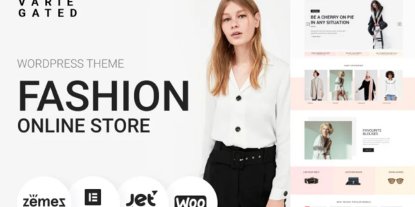 Varie Gated Fashion Online Store Elementor WooCommerce Theme 1.0.1 GPL Theme