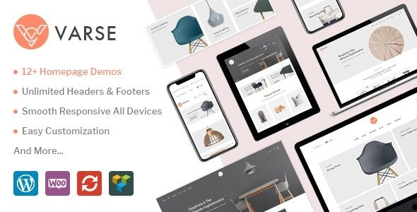 Varse WooCommerce AJAX WordPress Theme 1.0.0 GPL Theme