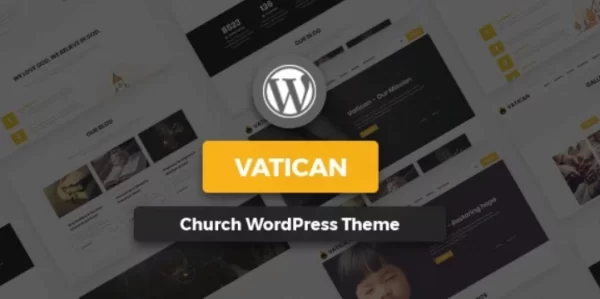Vatican Church WordPress Theme 1.4 GPL Theme