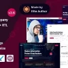 Vaximo Cyber Security Company WordPress Theme 2.4 GPL Theme
