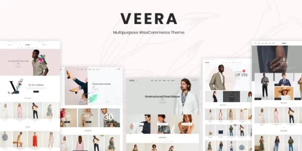 Veera – Multipurpose WooCommerce Theme 1.2.2 GPL Theme