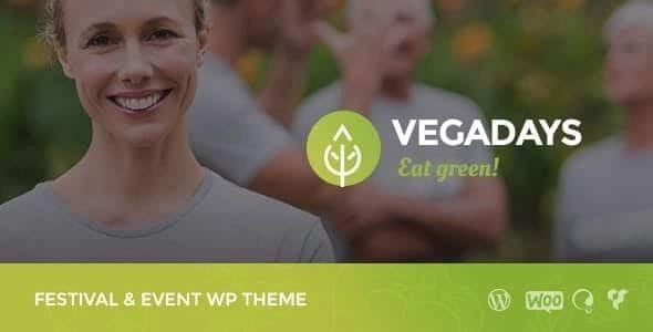 VegaDays Vegetarian Food Festival Eco Event WordPress Theme 1.1 GPL Theme