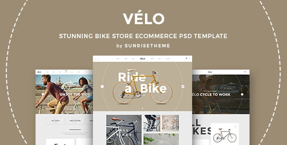 Velo Bike Store Responsive Business Theme 3.6.7 GPL Theme