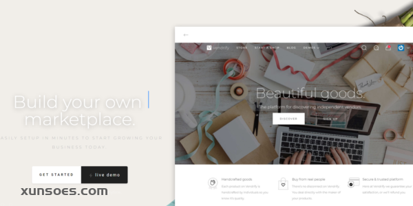 Vendify WooCommerce Marketplace Theme 2.0.3 GPL Theme