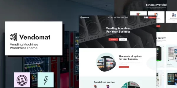Vendomat Vending Machines WooCommerce Theme 1.2.2 GPL Theme