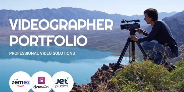 Videographer Portfolio WordPress Theme 1.0.1 GPL Theme