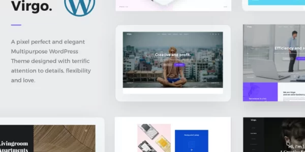 Virgo. Multipurpose WordPress Theme 1.1.1 GPL Theme