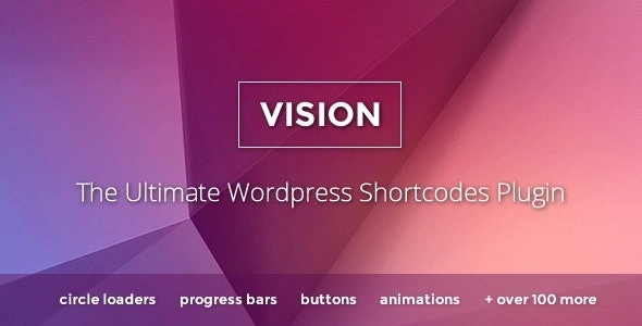 Vision WordPress Shortcodes Plugin 3.4.3 GPL Plugins