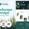 Visity Landscape Design with WordPress Elementor Theme WordPress Theme 1.0.0 GPL Theme