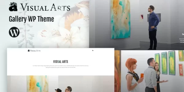 Visual Art | Gallery WordPress Theme 2.4 GPL Theme