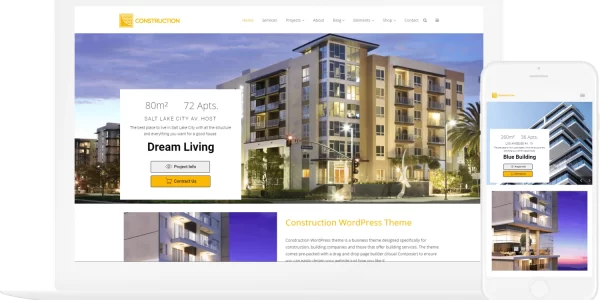 VisualModo Construction WordPress Theme 3.0.2 GPL Theme