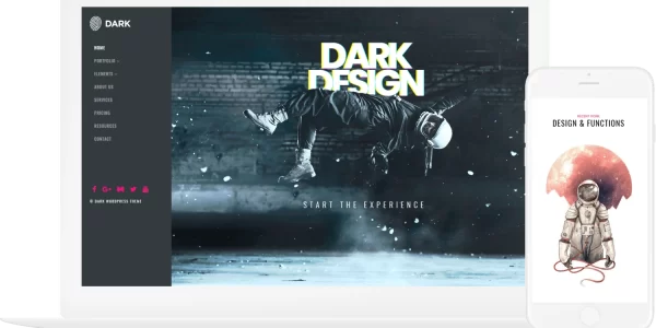 VisualModo Dark Master WordPress Theme 4.0.2 GPL Theme