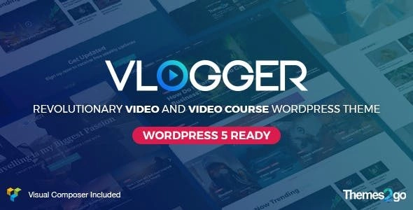 Vlogger 2.6.9 GPL Theme