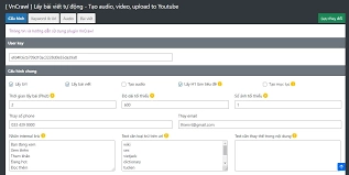 VnCrawl Plugin Get Articles Automatically by Keyword 3.1 GPL Plugins