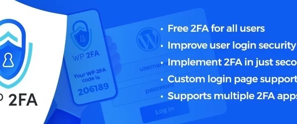 WP 2FA – Two-factor authentication for WordPress 2.5.0 GPL Plugins