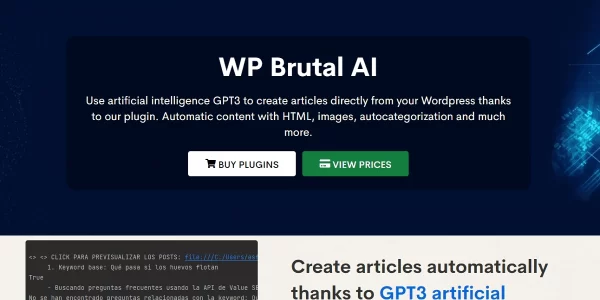 WP Brutal AI 2.11 GPL Plugins
