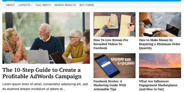 WP Enjoy – EnjoyMini Pro 1.0.9 GPL Theme